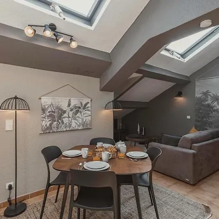 Le Manoir Du Riouffe Citycenter - Charme à La Française - Congres - Clim - Wifi Appartement *